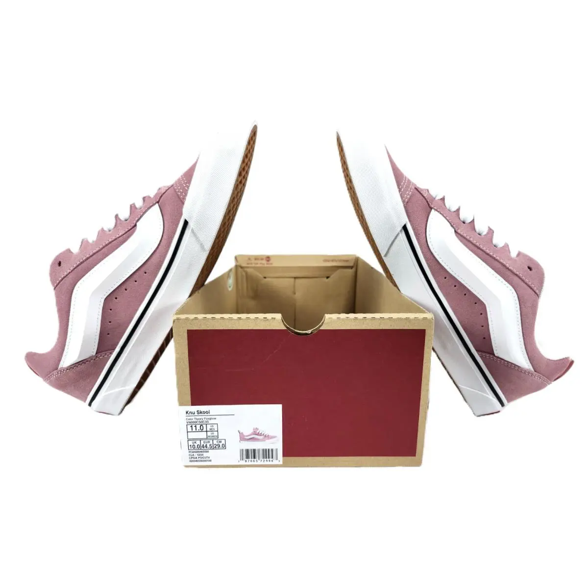 Vans Knu Skool Color Theory Foxglove Sneaker Mens 11 Skate Athletic Casual Shoe