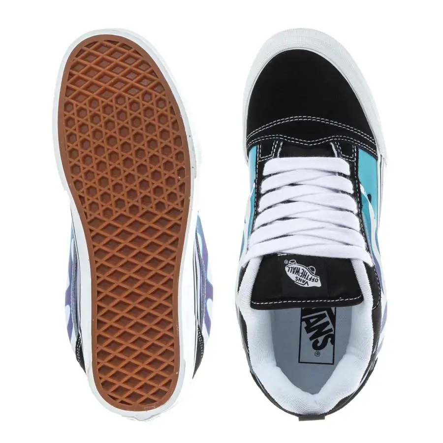 Vans shoes - Black Blue Flame - VN000D22Y61 3