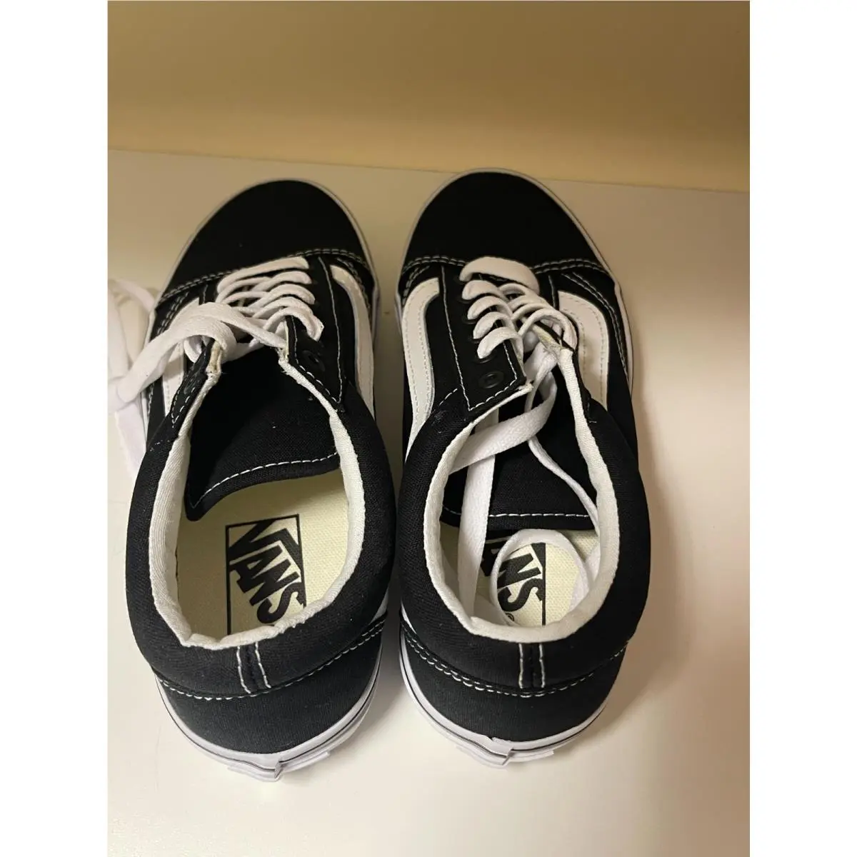 Vans shoes - Old Skool - Old Skool - VN-000ZDF1WX - Black/ White 3