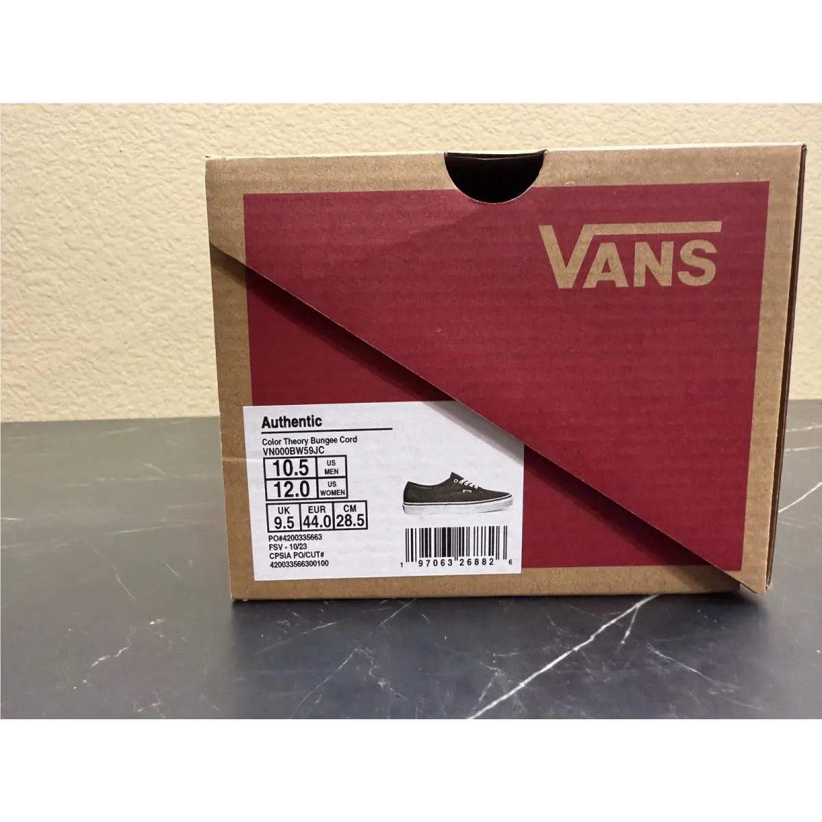 Vans shoes - VANS VN000EE3BLK - Brown 4