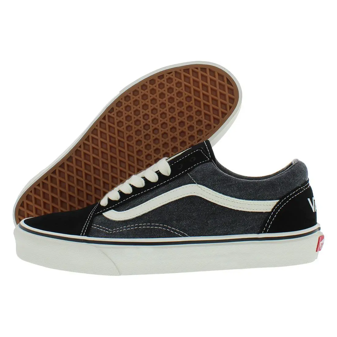 Vans shoes - Black Denim, Main: Black (UPC: 196570157234) 0