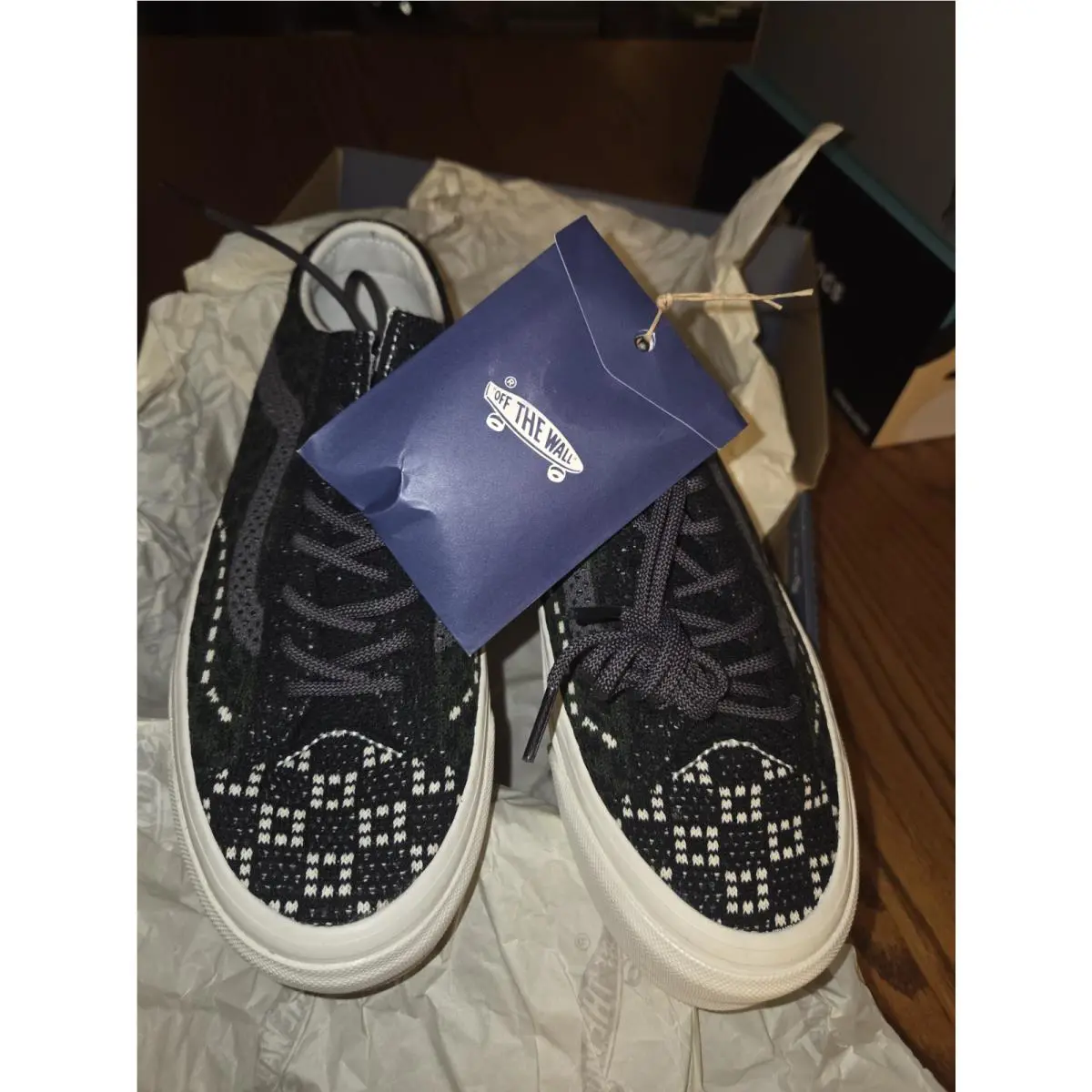 Vans Old Skool 36 LX Ek Patterned Knit Size 7.5 Mens Off The Wall