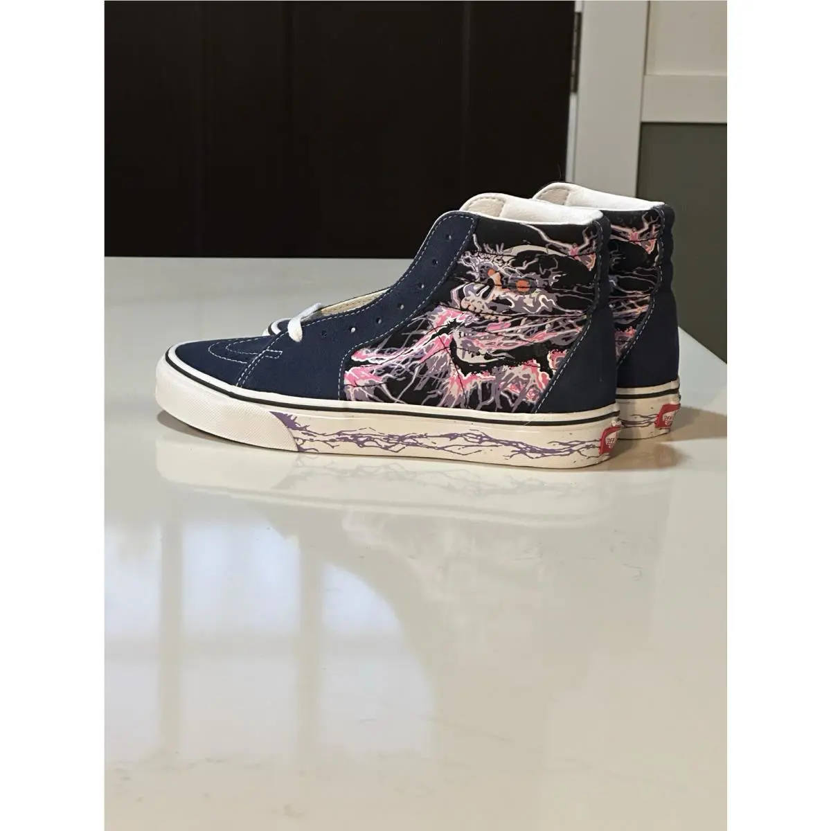 Vans shoes - VANS Sk8-Hi - VN0A5KRH96C - Black/True White Glow in the Dark (UPC: 192828985123) 0