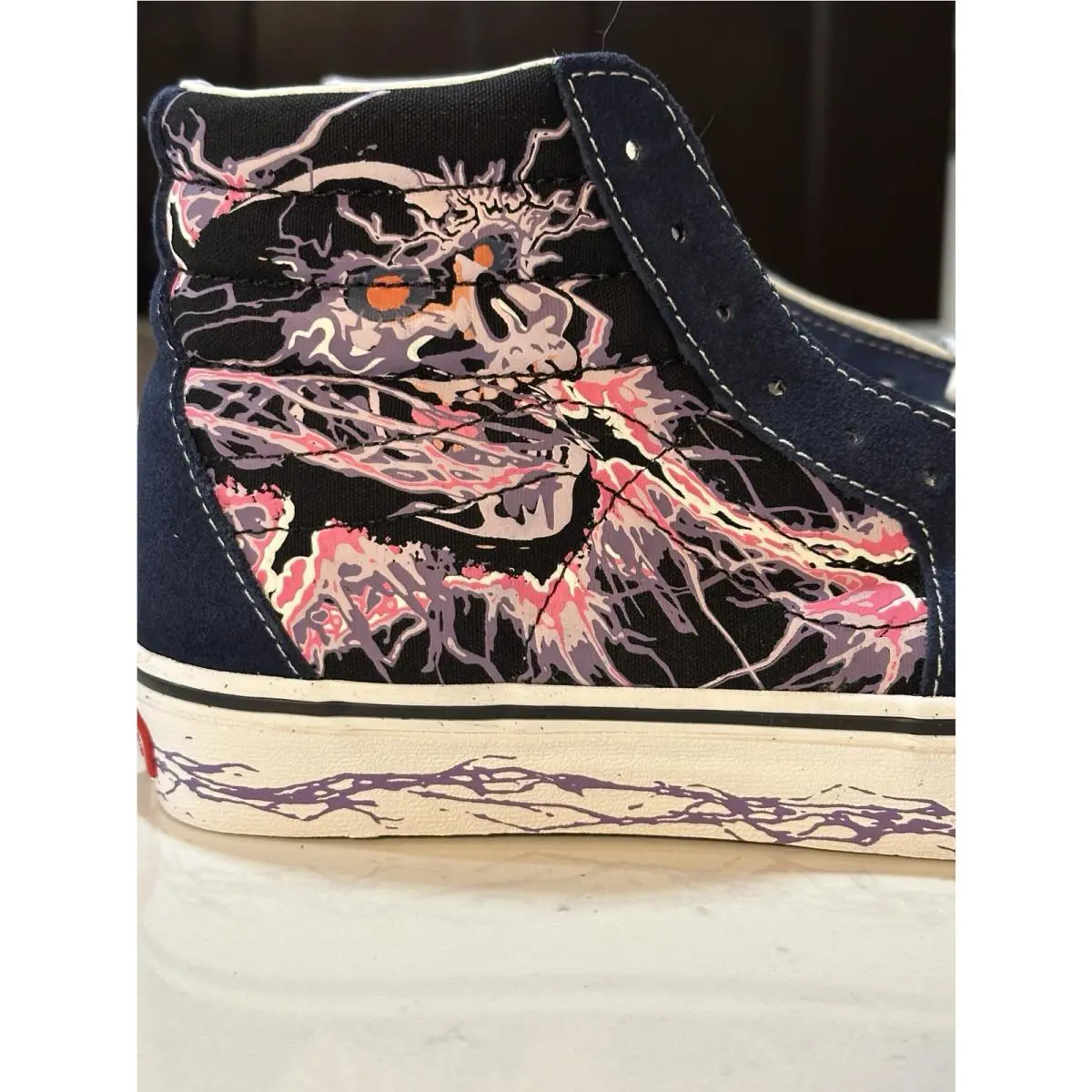 Vans shoes - VANS Sk8-Hi - VN0A5KRH96C - Black/True White Glow in the Dark (UPC: 192828985123) 1