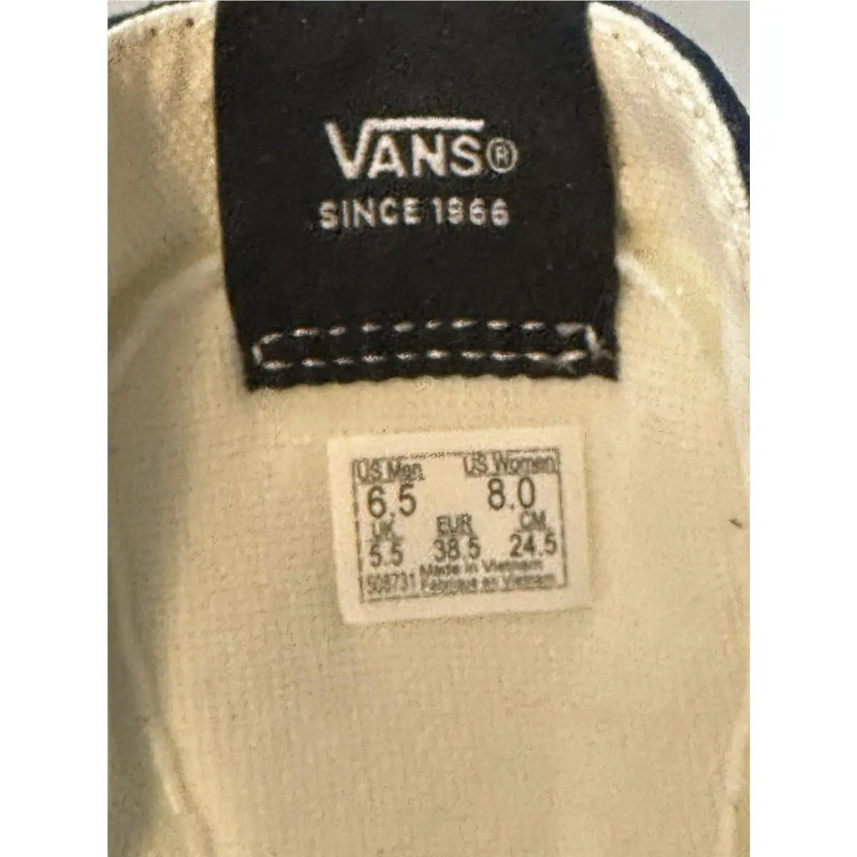 Vans shoes - VANS Sk8-Hi - VN0A5KRH96C - Black/True White Glow in the Dark (UPC: 192828985123) 7