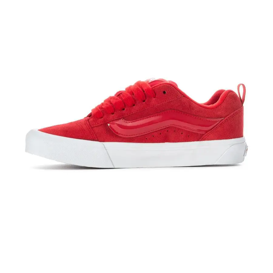 Vans shoes - Suede Patent - Racing Red - VN000EE6IZQ 0