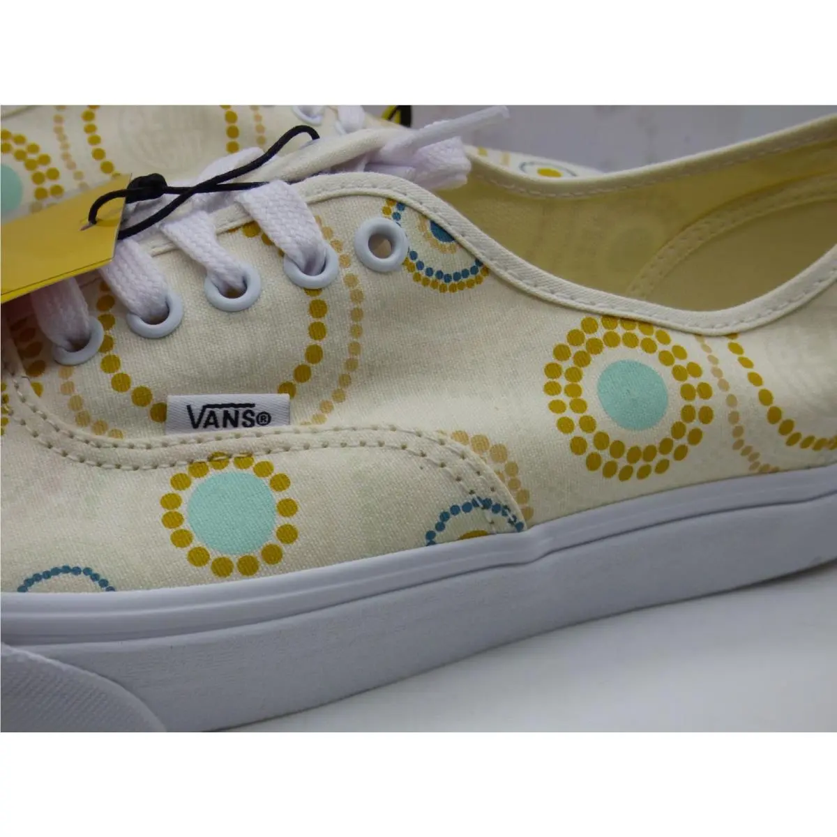 Vans shoes - Light Yellow/ multi (UPC: 196015450012) 8