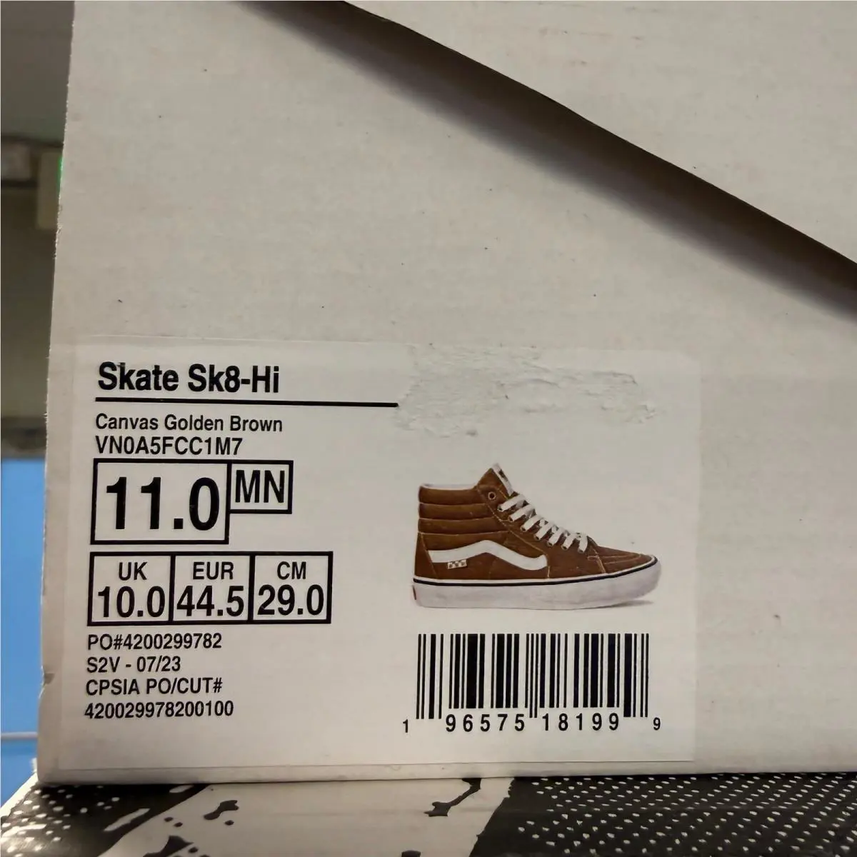 Vans shoes - Tan 3