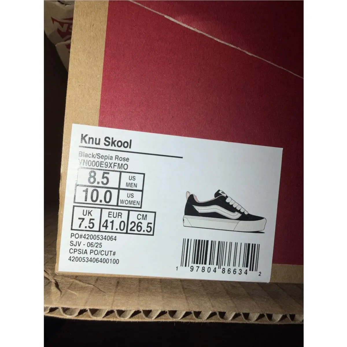 Vans shoes - VANS Knu Skool - Knu Skool - Black 4