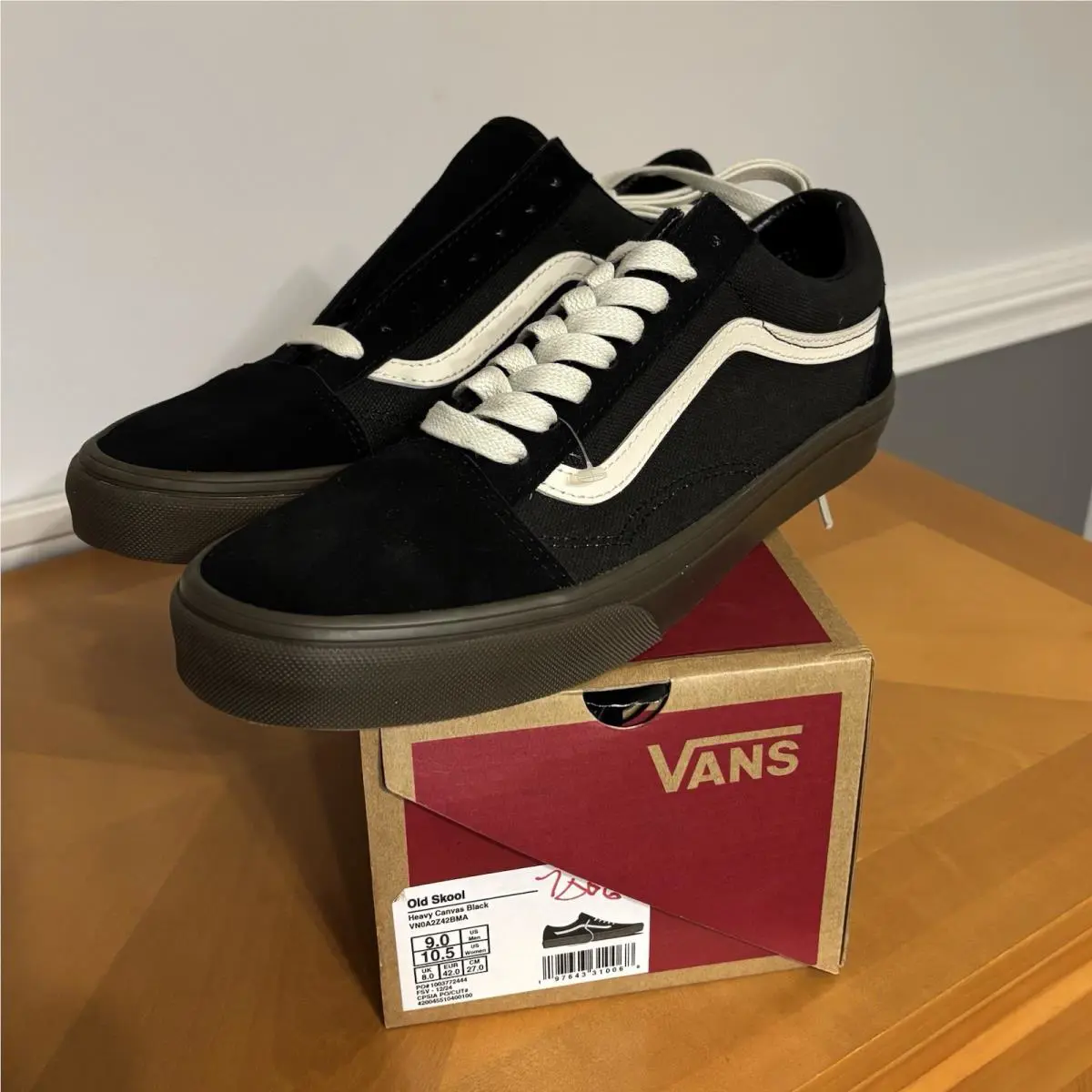 Vans shoes - VANS Old Skool Canvas - Old Skool Canvas - Black (UPC: 197643310068) 2