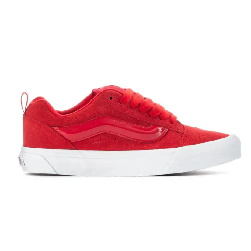 Vans shoes - Suede Patent - Racing Red - VN000EE6IZQ 2