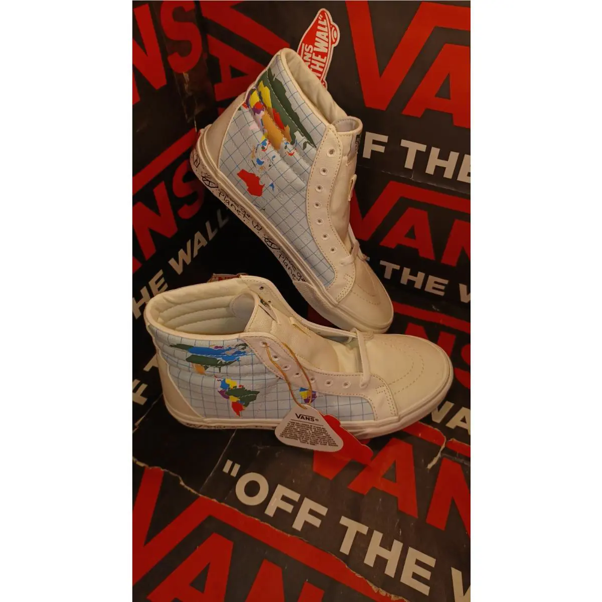 Vans shoes - VANS SK8-Hi Reissue - Reissue - White 8