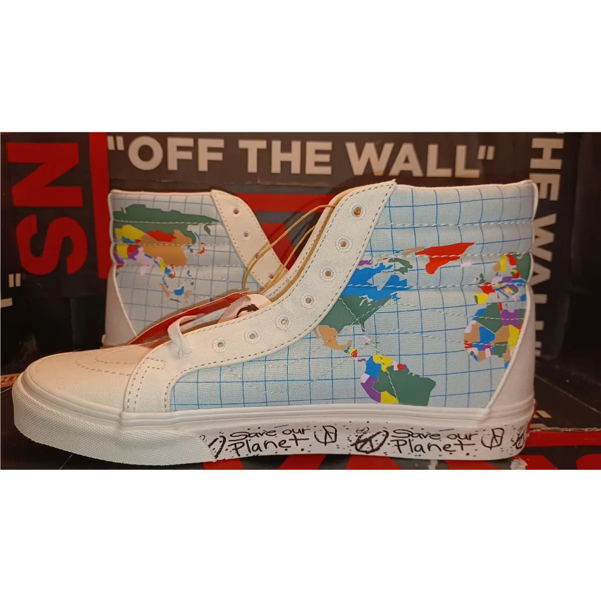 Vans shoes - VANS SK8-Hi Reissue - Reissue - White 14