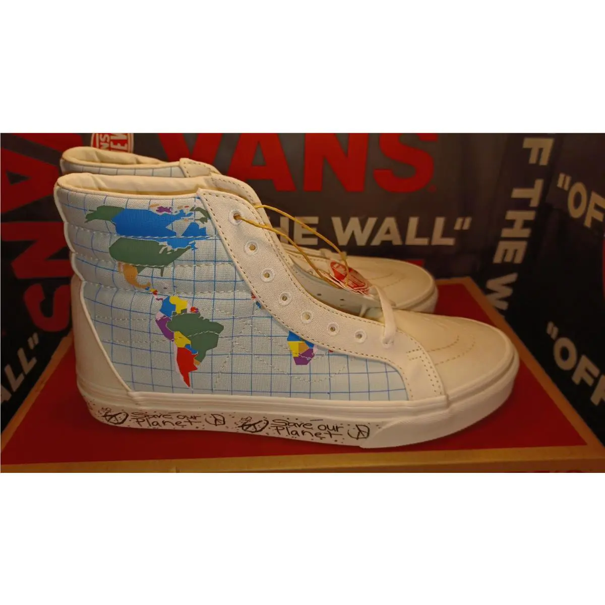 Vans shoes - VANS SK8-Hi Reissue - Reissue - White 15