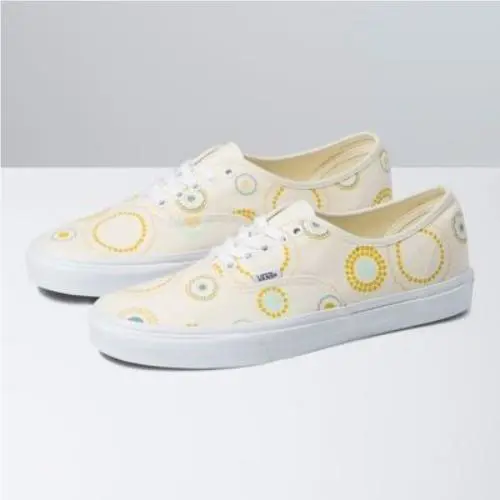 Vans shoes - Light Yellow/ multi (UPC: 196015449870) 11