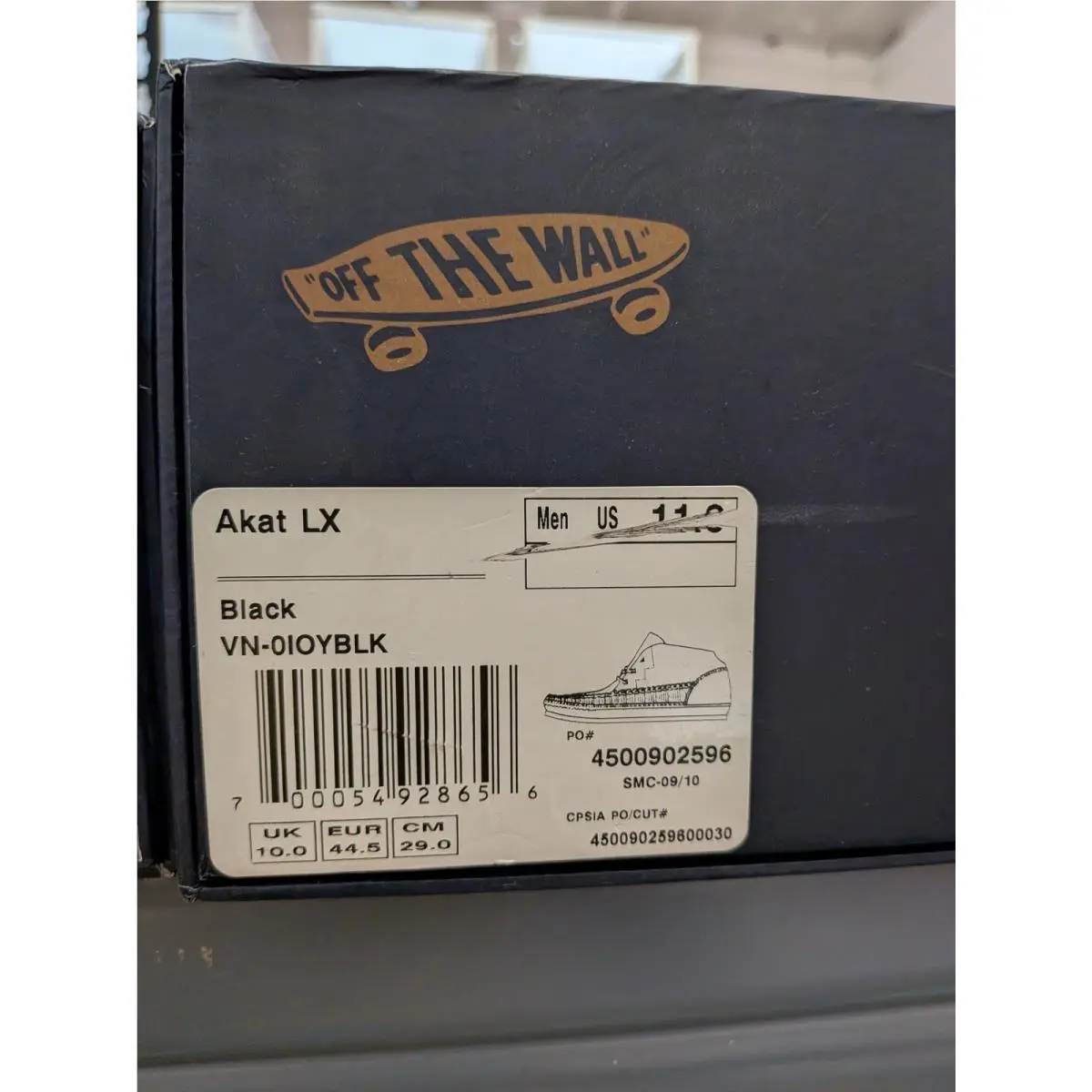 Vans shoes - VANS Akat - Akat - VN-0IOYBLK - Black 5