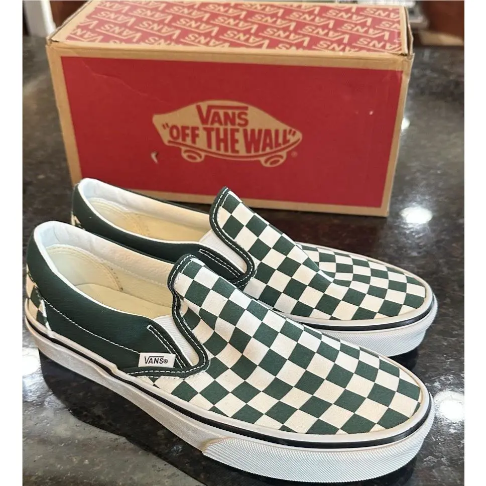 Vans shoes - VAns Classic Slip-on - Classic - VN000EACEME - Green 0