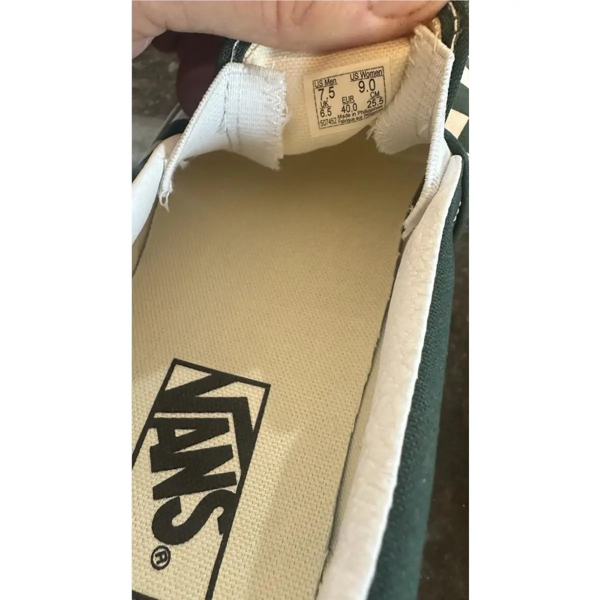 Vans shoes - VAns Classic Slip-on - Classic - VN000EACEME - Green 5
