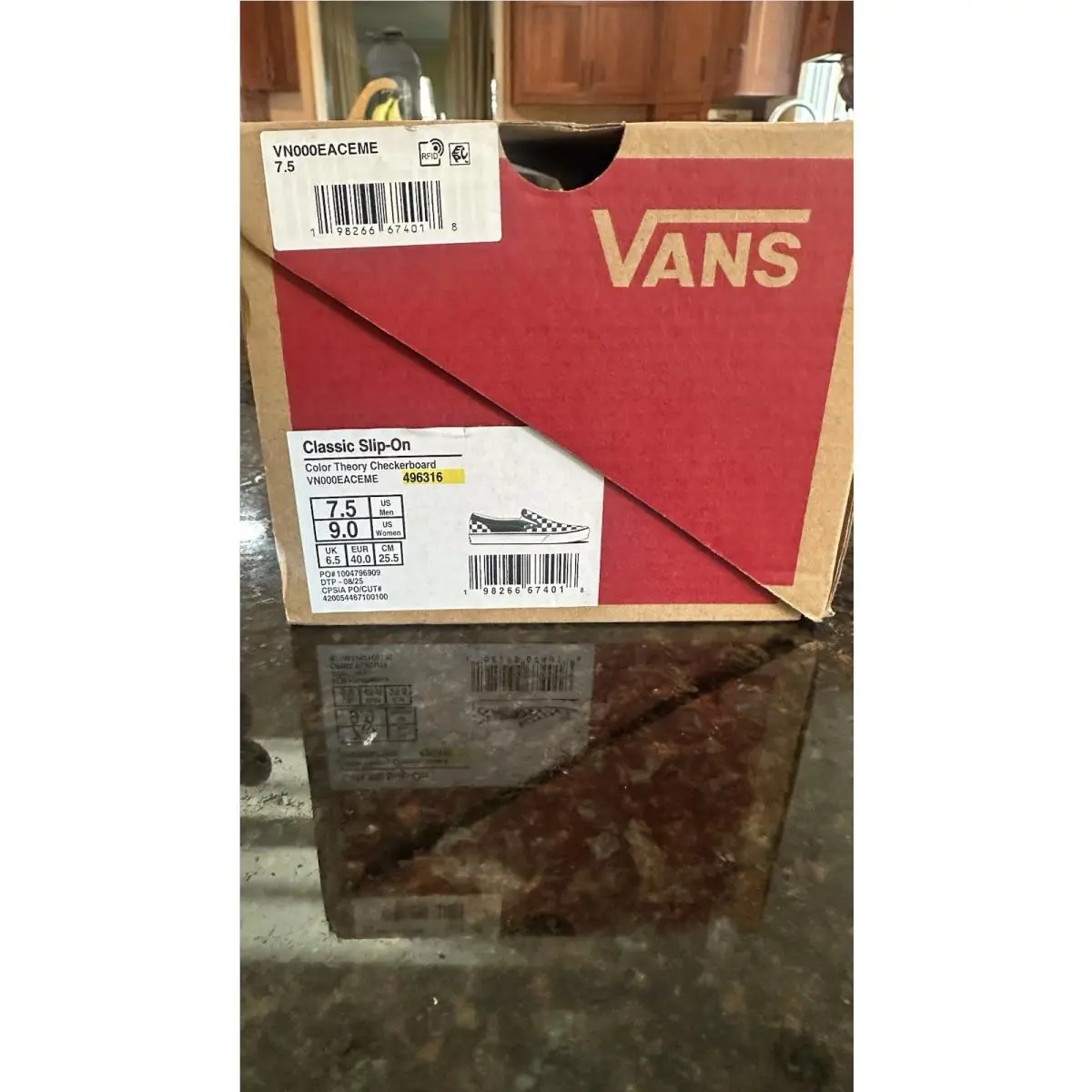 Vans shoes - VAns Classic Slip-on - Classic - VN000EACEME - Green 7
