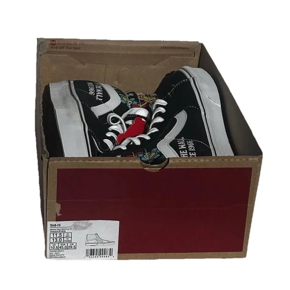 Vans shoes - VANS Sk8-Hi - Black 6
