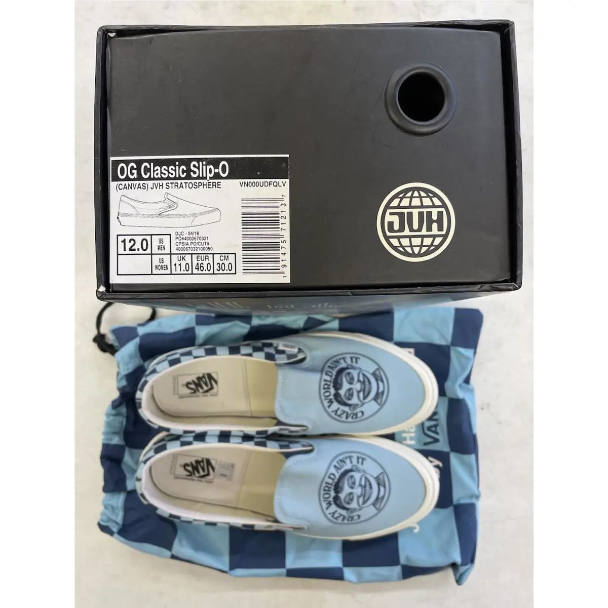 Vans shoes - Vans OG Classic Slip-On - Classic - VN000UDFQLV - Blue 1