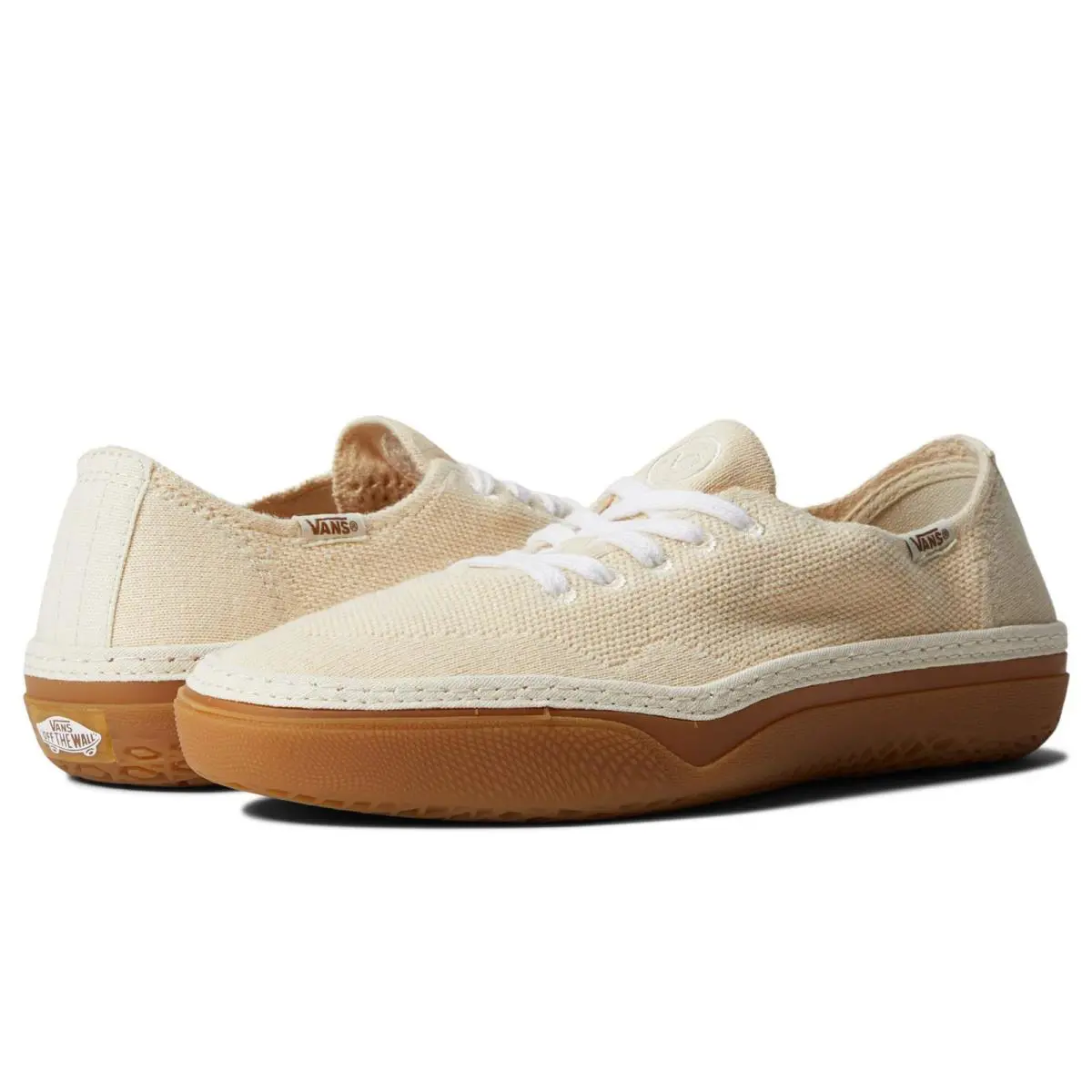 Vans Circle Vee Eco Shoe Women 9.5/ Men 8 Natural Based Materials Only