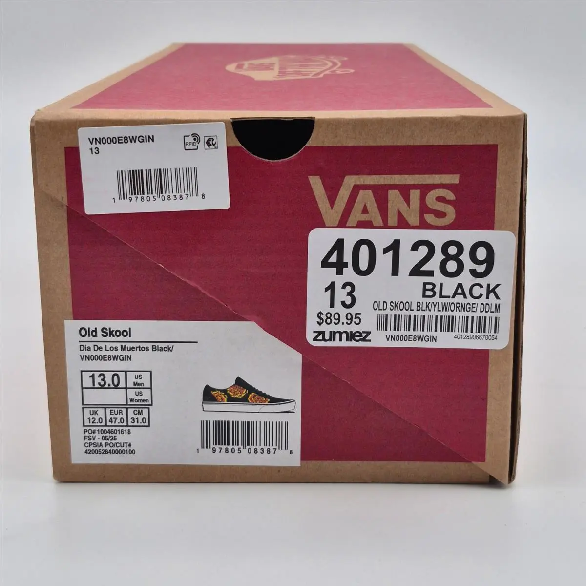 Vans shoes - Multicolor (UPC: 197805083878) 0