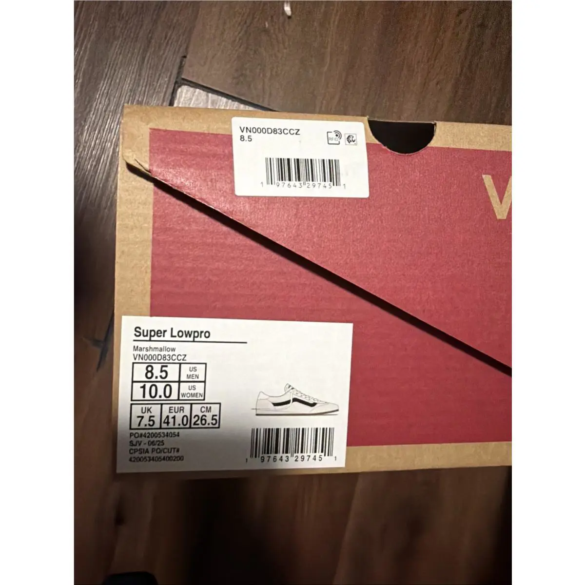 Vans shoes - VANS Super Lowpro - Super Lowpro - VN000D83CCZ - Beige 3