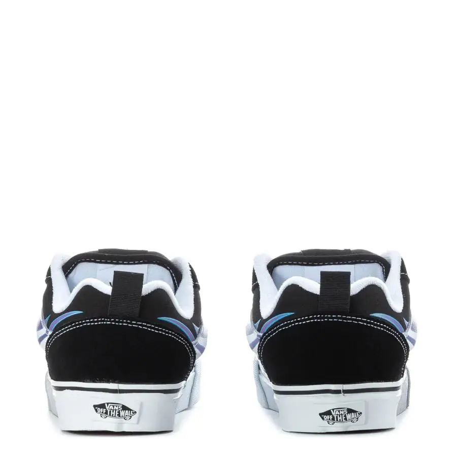 Vans shoes - Black Blue Flame - VN000D22Y61 2