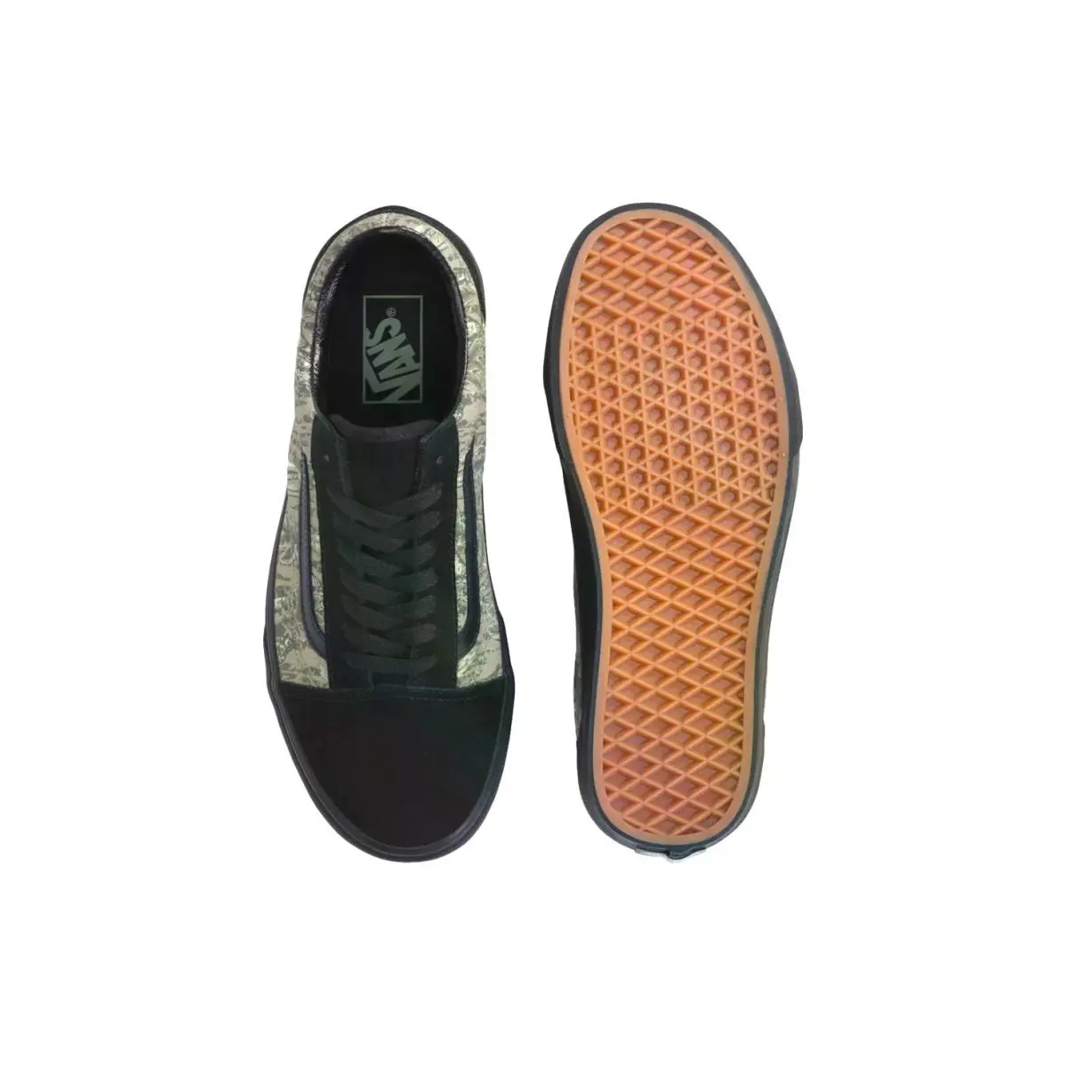 Vans shoes - Black / camouflage - VN000E9TBLR 6