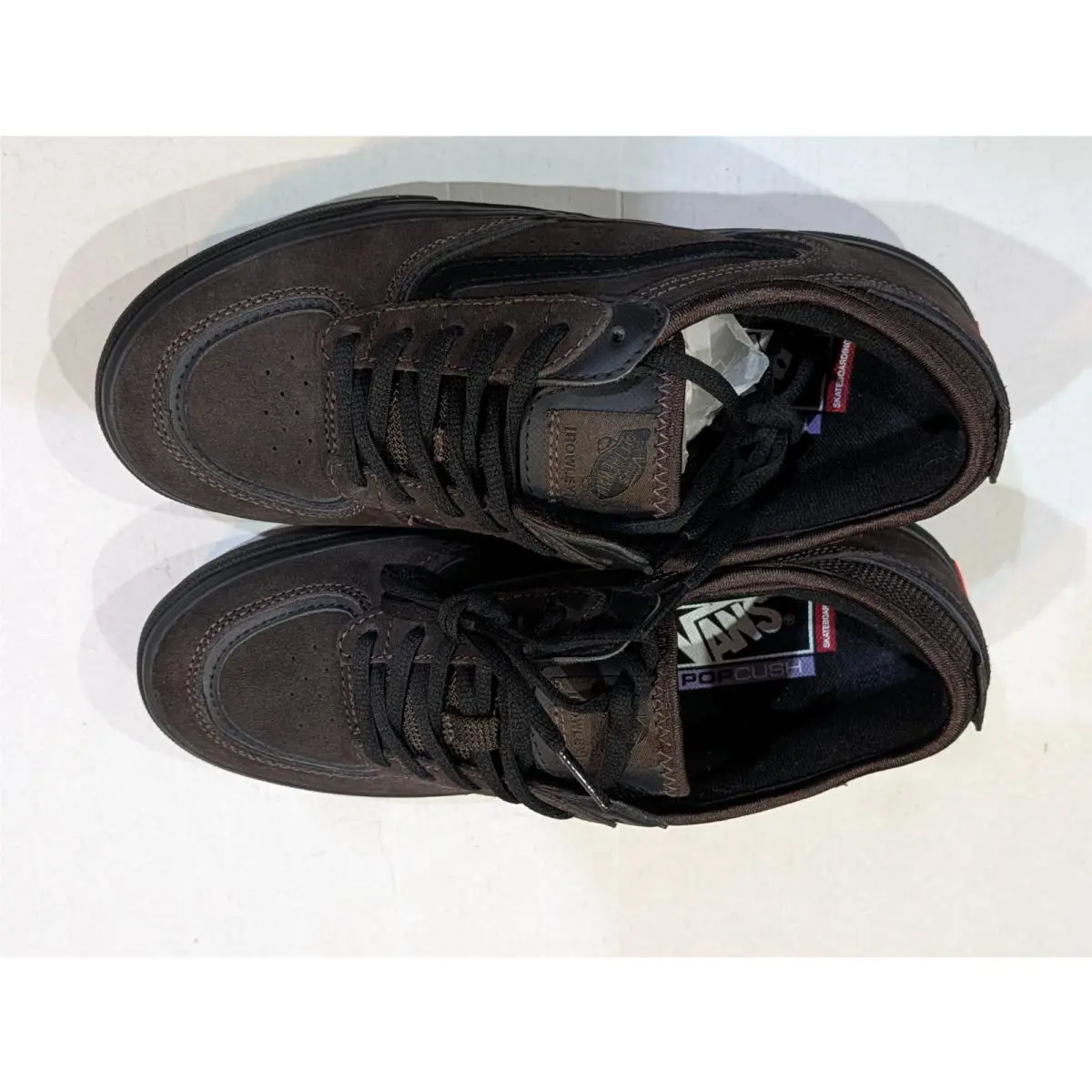 Vans shoes - VANS Rowley - Rowley - VN0A2Z3OC5F - Black, Manufacturer: Chocolate/Black 1