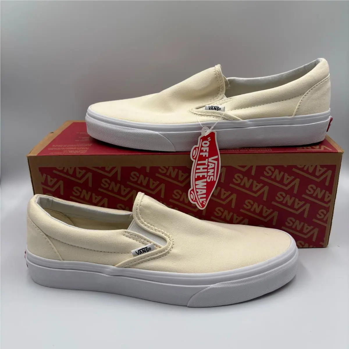 Vans shoes - Vans Classic Slip-On - Classic - Ivory 6