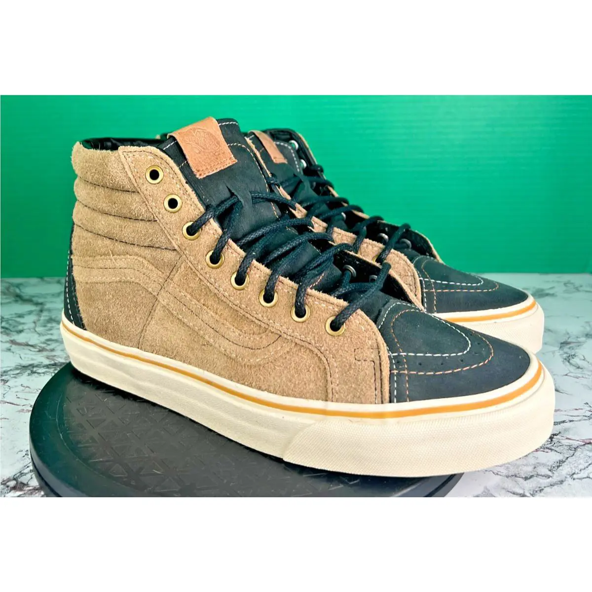 Vans shoes - VANS Sk8-Hi - Brown (UPC: 617932078627) 1