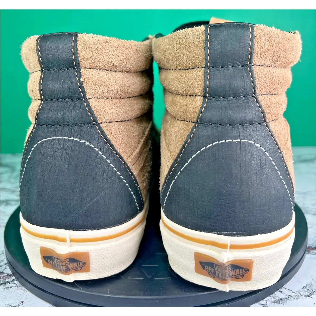 Vans shoes - VANS Sk8-Hi - Brown (UPC: 617932078627) 3