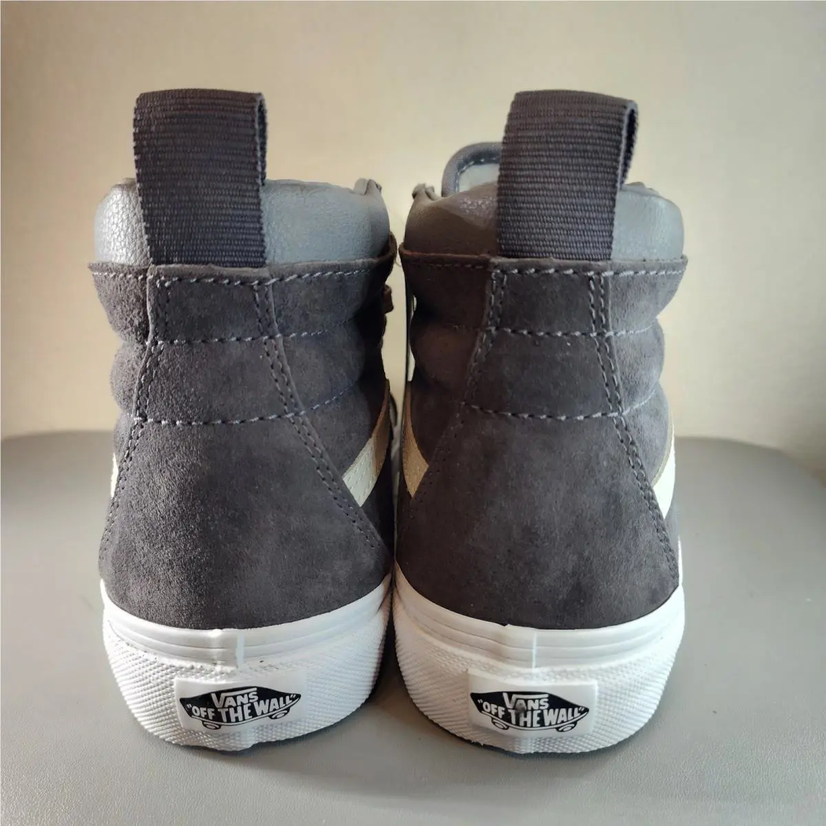 Vans shoes - VANS Sk8-Hi - VN0A33TXQWX - Gray 2