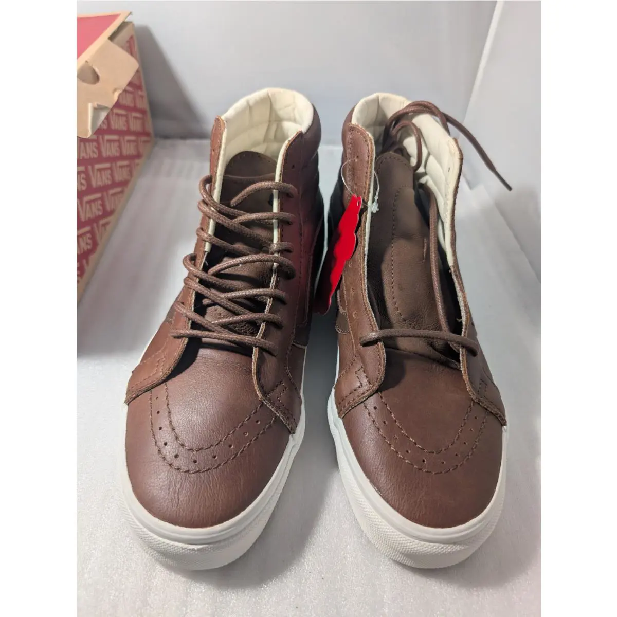 Vans shoes - VANS Sk8-Hi - VN0A2XSBLYW - Brown 0