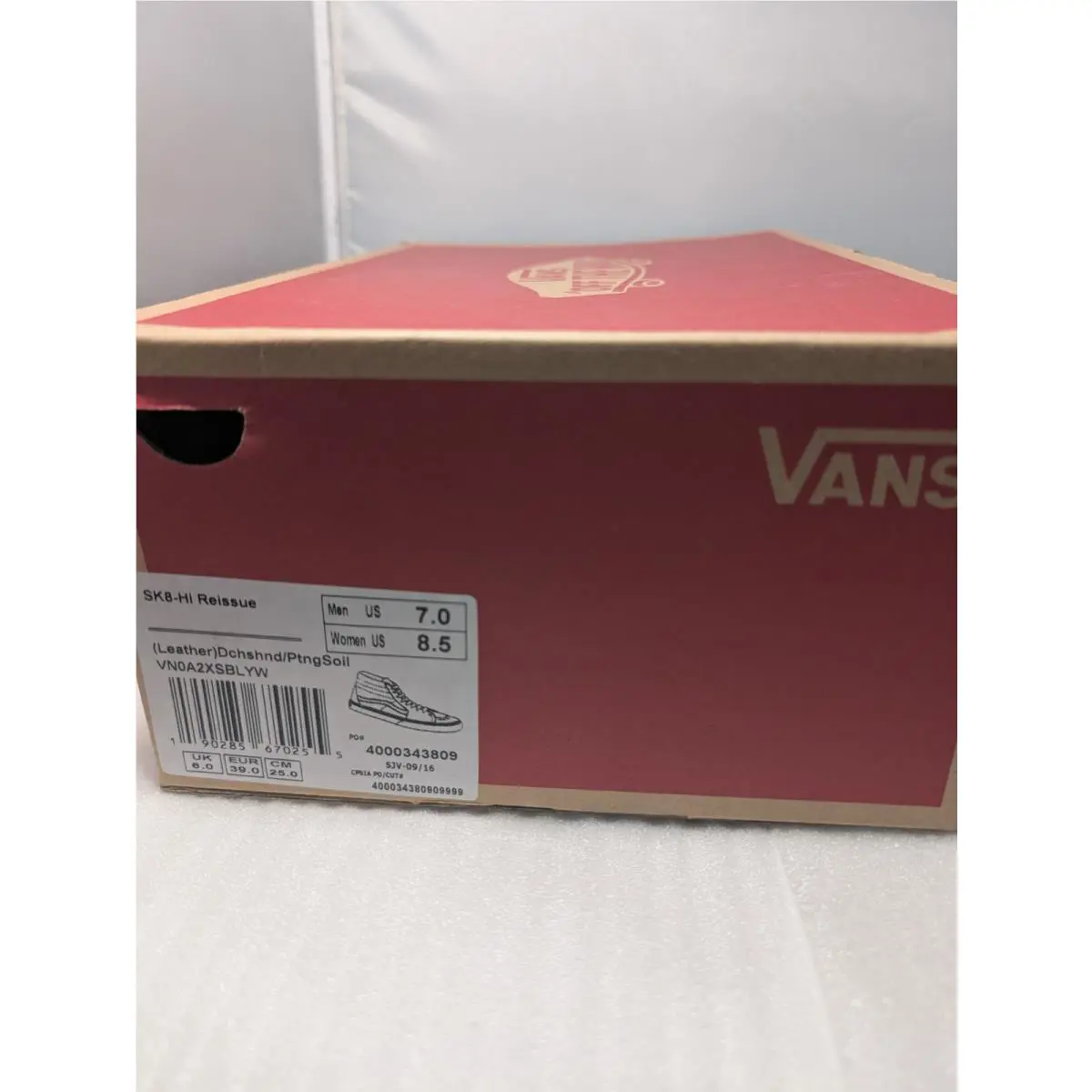 Vans shoes - VANS Sk8-Hi - VN0A2XSBLYW - Brown 3