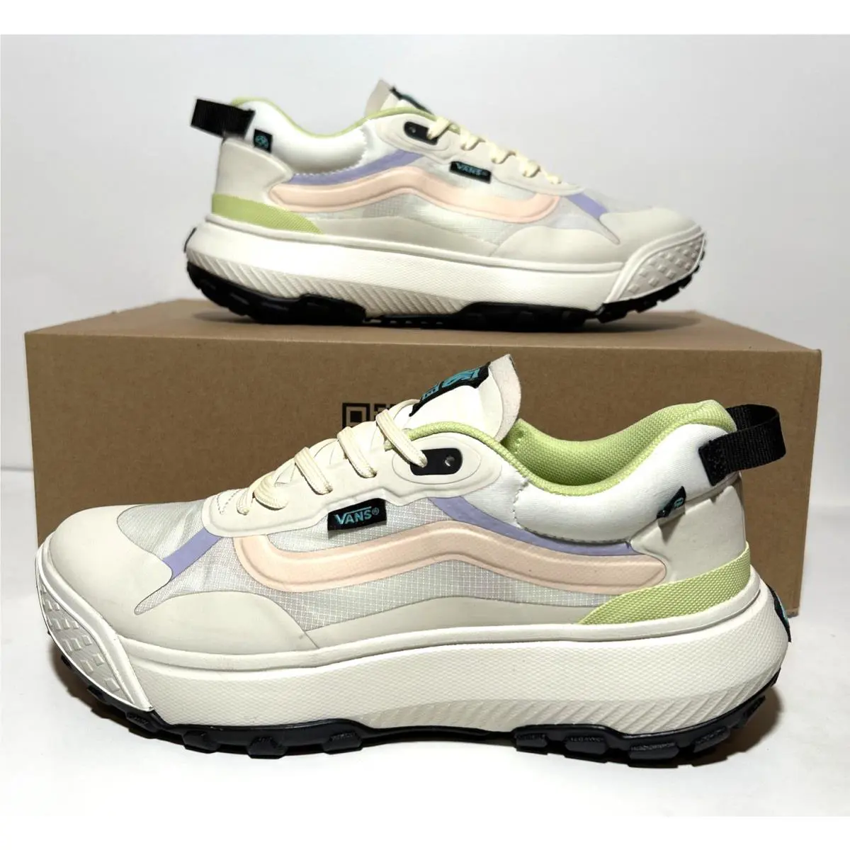 Vans Mte Crosspath Women’s Size 6.5 Natural Mid Athletic Casual Retro Sneakers