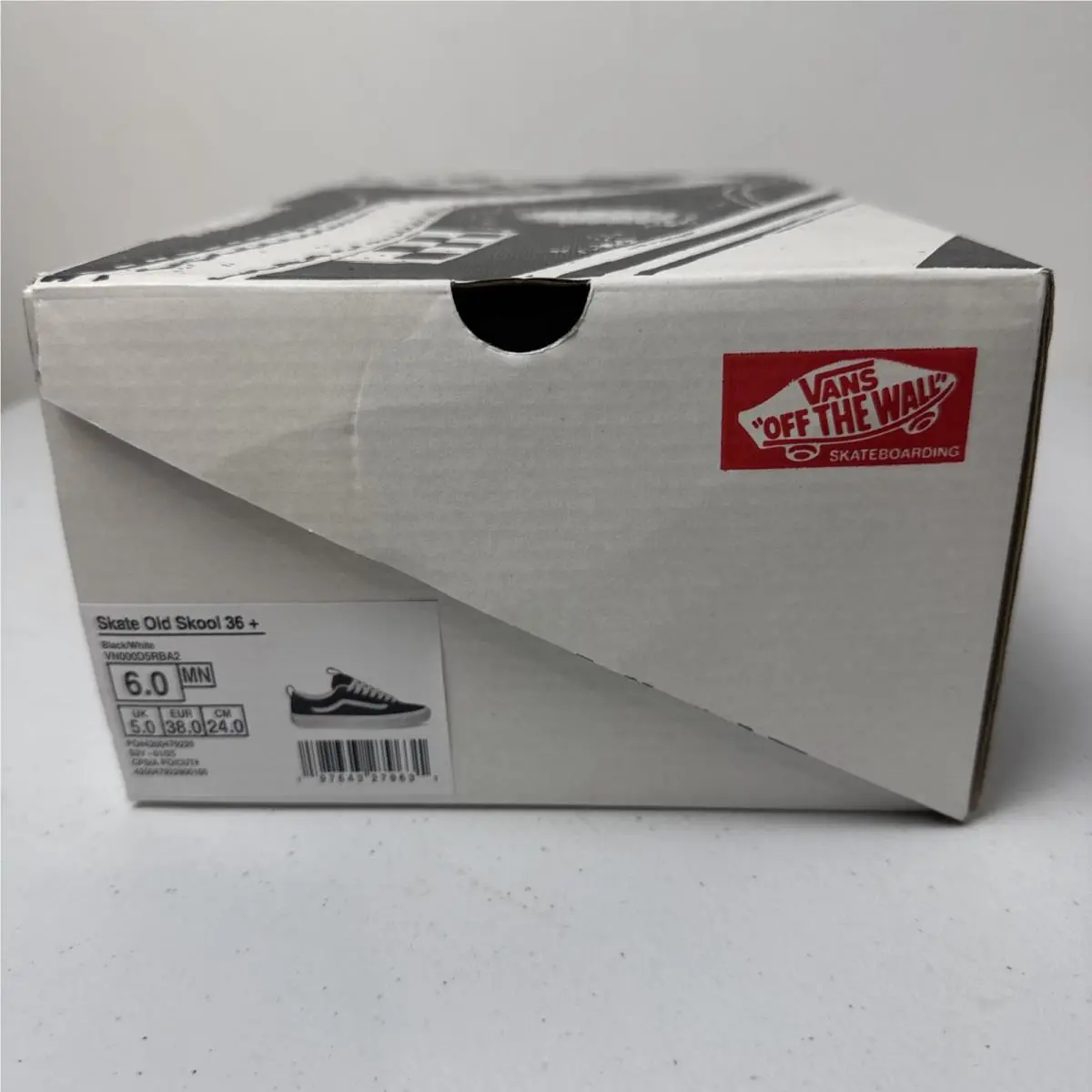 Vans shoes - VANS Old Skool - Old Skool - VN000D5RBA2 - Black / White / Red (UPC: 0197643279631) 11