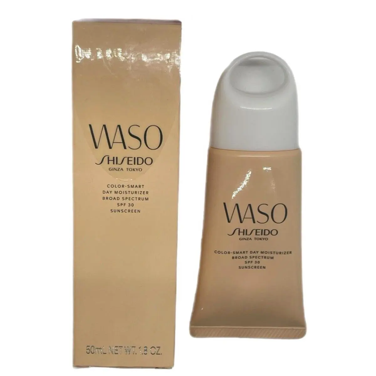 3-Pack Waso by Shiseido Tinted Day Cream Spf 30 1.8 Oz Boxed