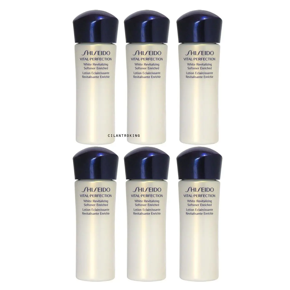 Shiseido Vital Perfection White Revitalizing Softener Enriched Total of 5.04oz