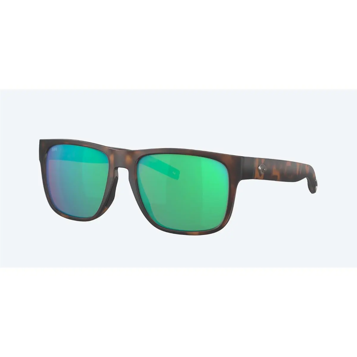 Costa Del Mar Sunglasses Spearo Tortoise /green Mirror Polarized 580G Glass Lens