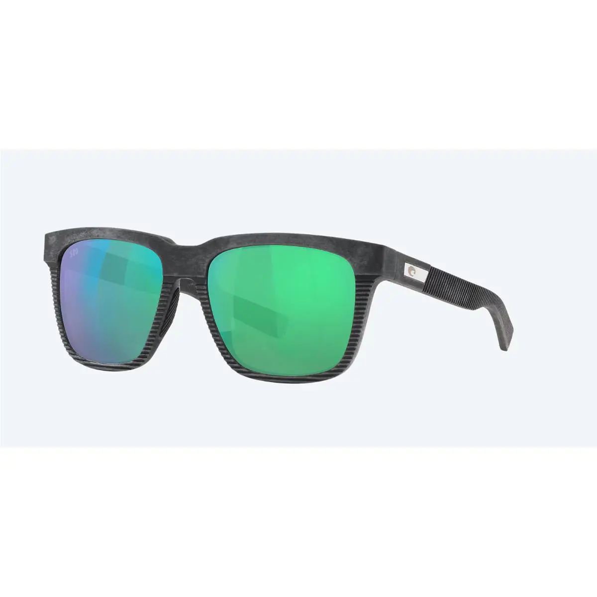 Costa Del Mar Sunglasses Pescador Net Gray Gray Rubber / Green Polarized 580G
