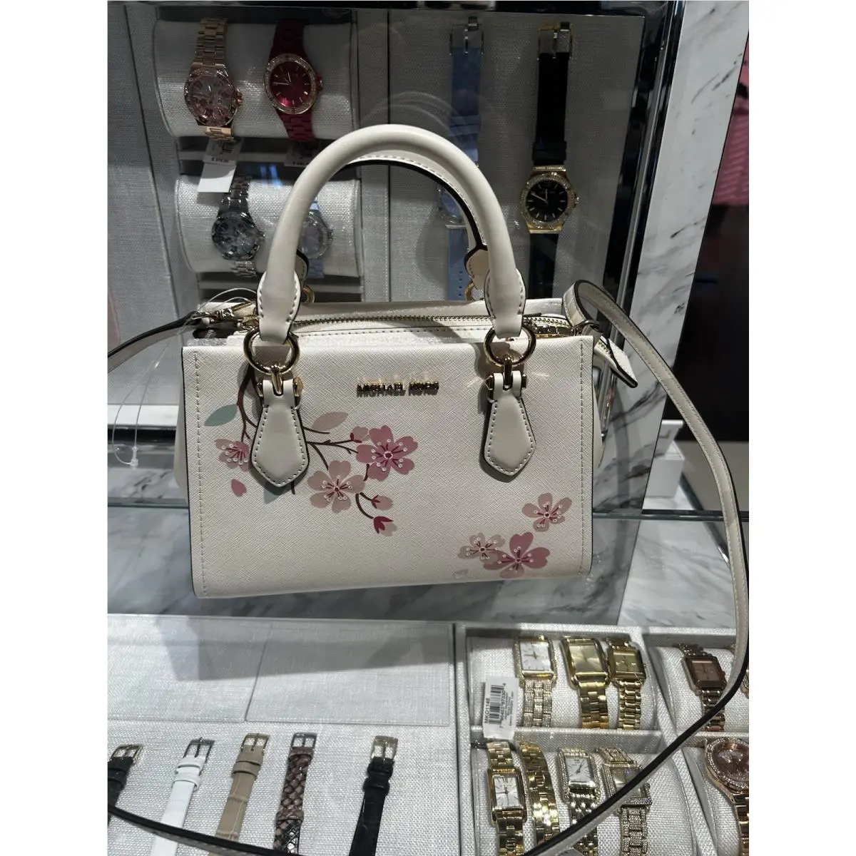 Michael Kors Marilyn Women Small Handbag Purse Satchel Bag Purse Messenger MK