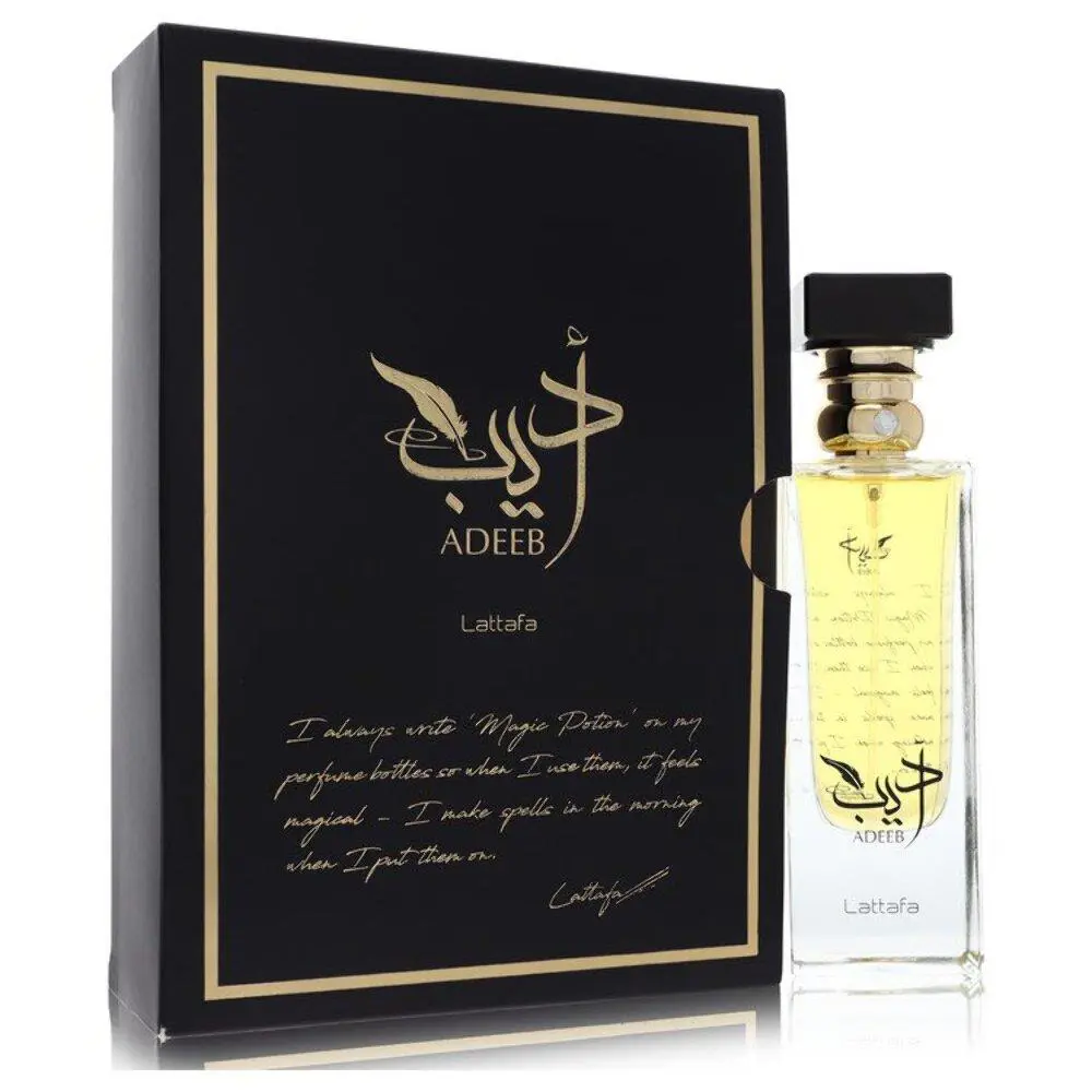 Lattafa Adeeb By Lattafa Eau De Parfum Spray Unisex 2.7 Oz Women