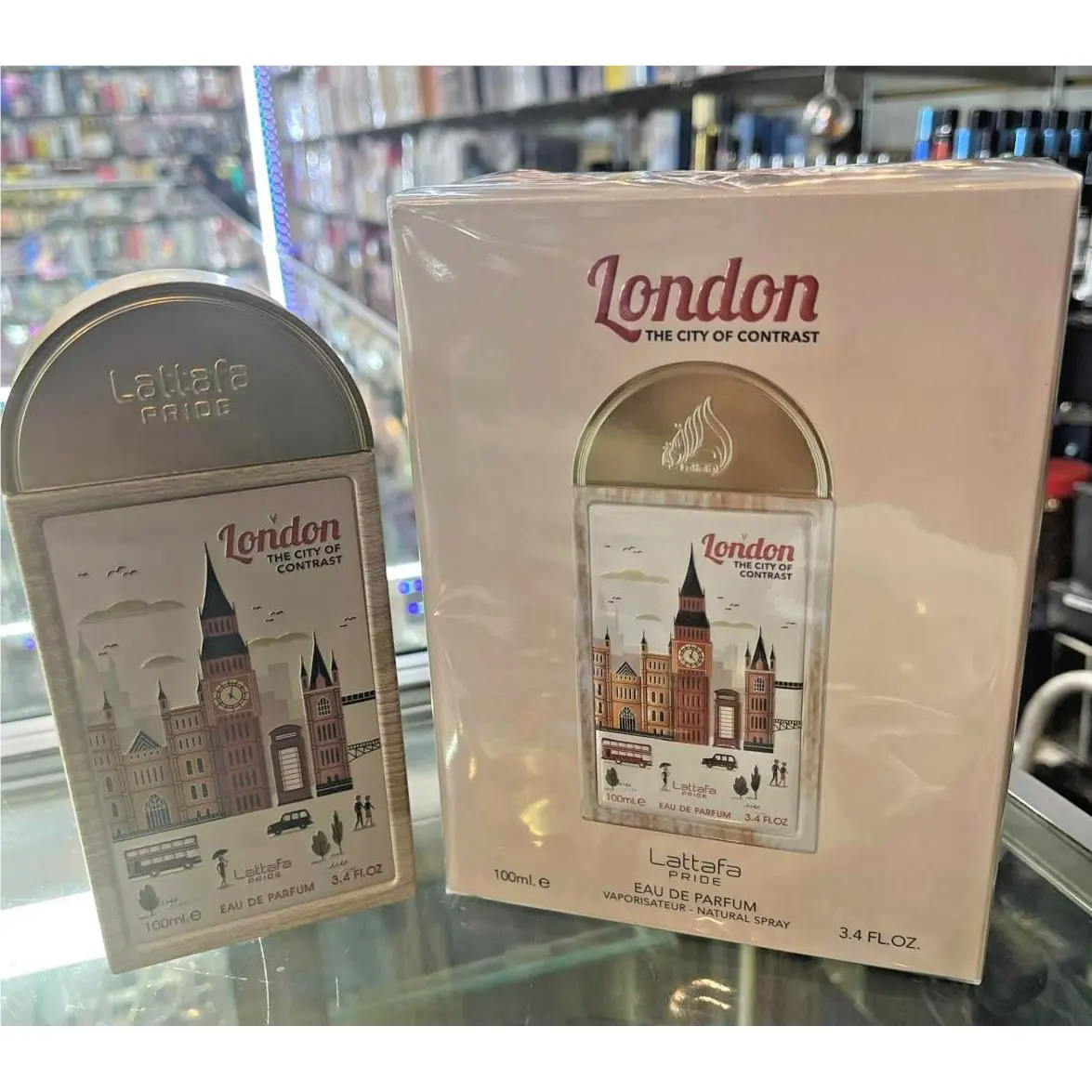 London The City of Contrast by Lattafa 3.4oz 100 ml Eau de Parfum Edp