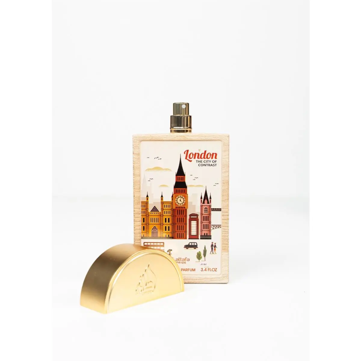 Lattafa London The City of Contrast Eau de Parfum 100mL Spray