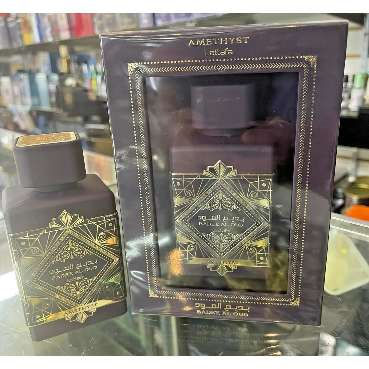 Lattafa Bade`e Al Oud Amethyst 3.4 oz 100 ml Eau de Parfum Edp For Him / Her