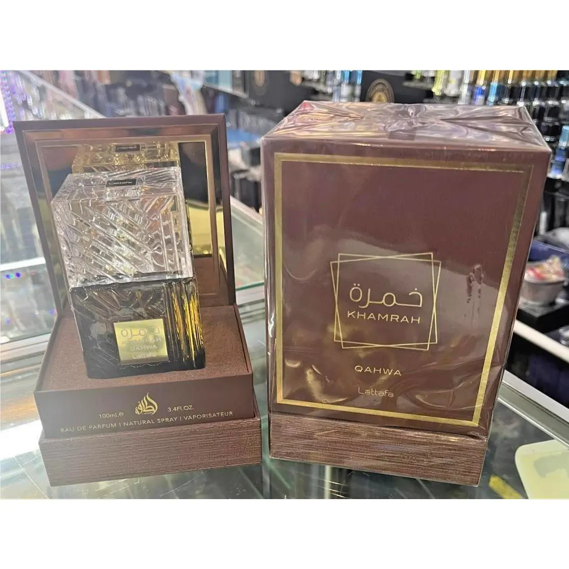 Khamrah Qahwa by Lattafa 3.4 oz 100 ml Eau de Parfum Edp For Him or Her