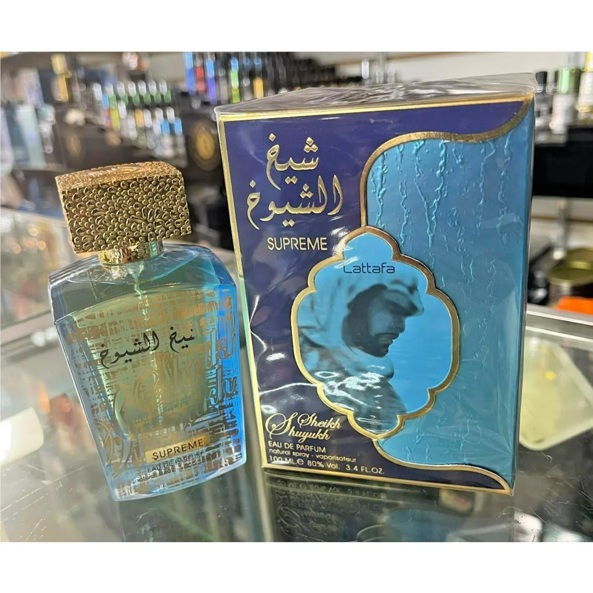 Lattafa Sheikh Al Shuyukh Supreme 3.4 oz 100 ml Eau de Parfum Edp For Him / Her